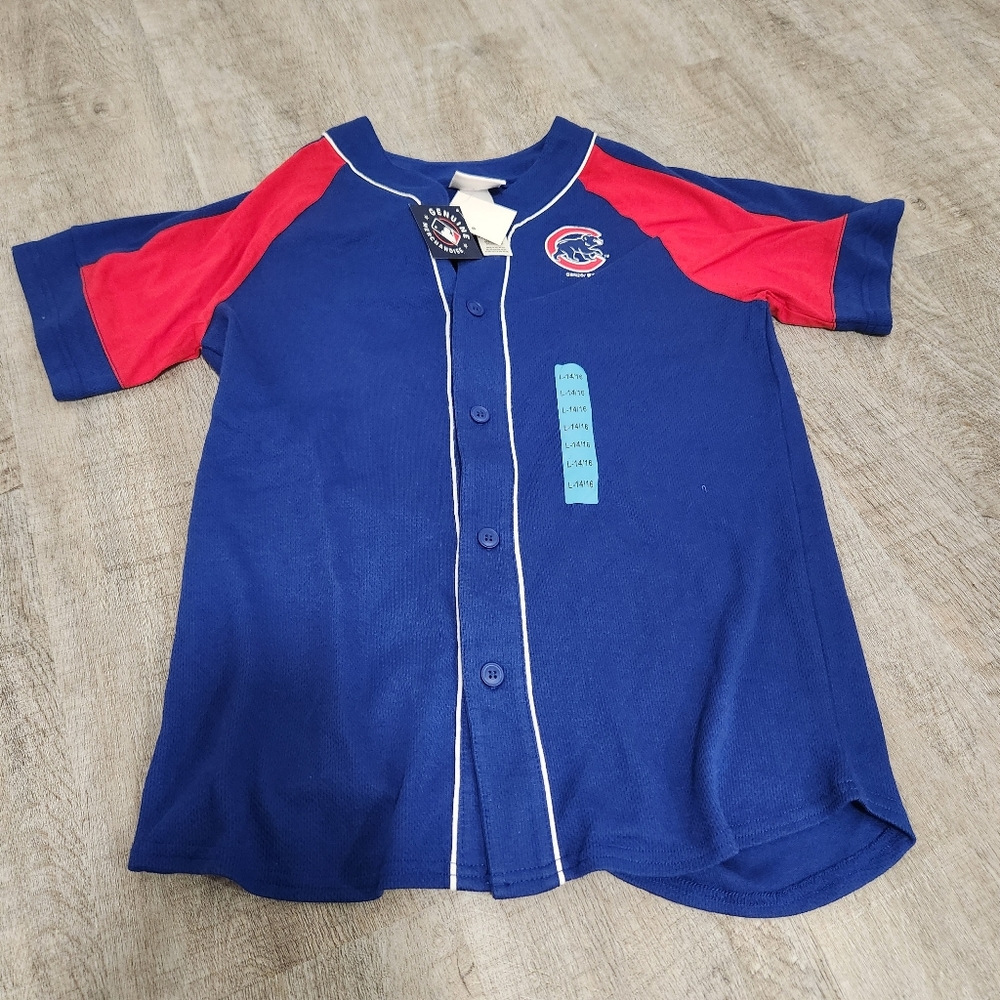 NWT MLB Chicago Cubs Youth Jersey Size Large